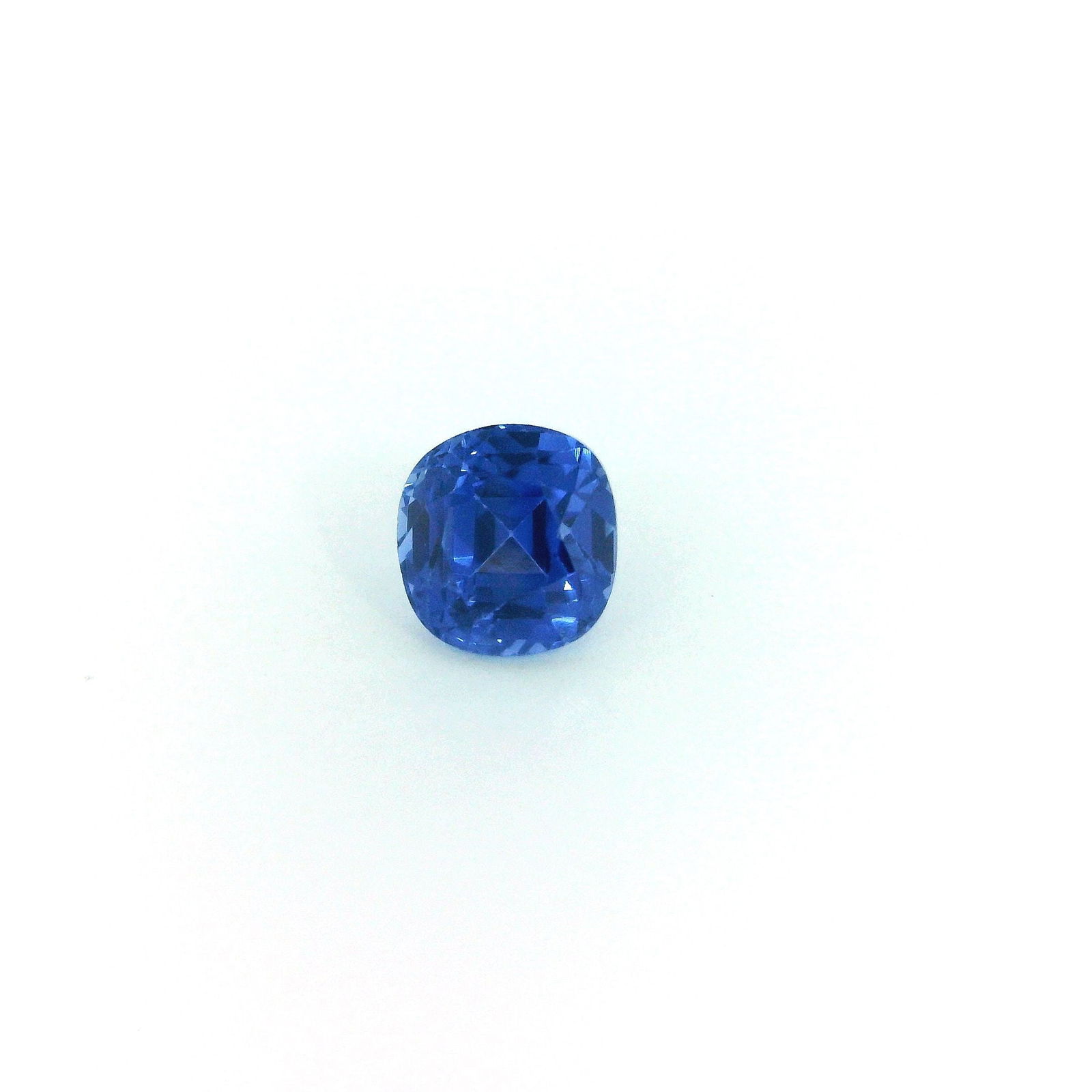 Loose Blue EC GSI Cushion 1.11ct Sapphire Gemstone (1 of 1)
