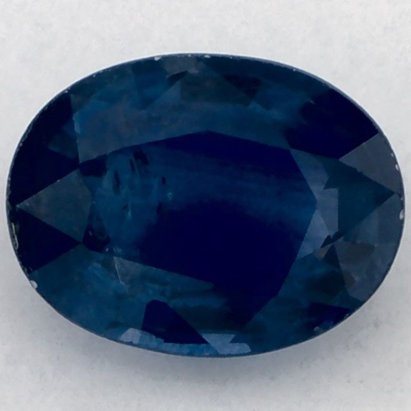 Loose Sapphire Gemstone Oval 1.4ct Blue SI (1 of 1)