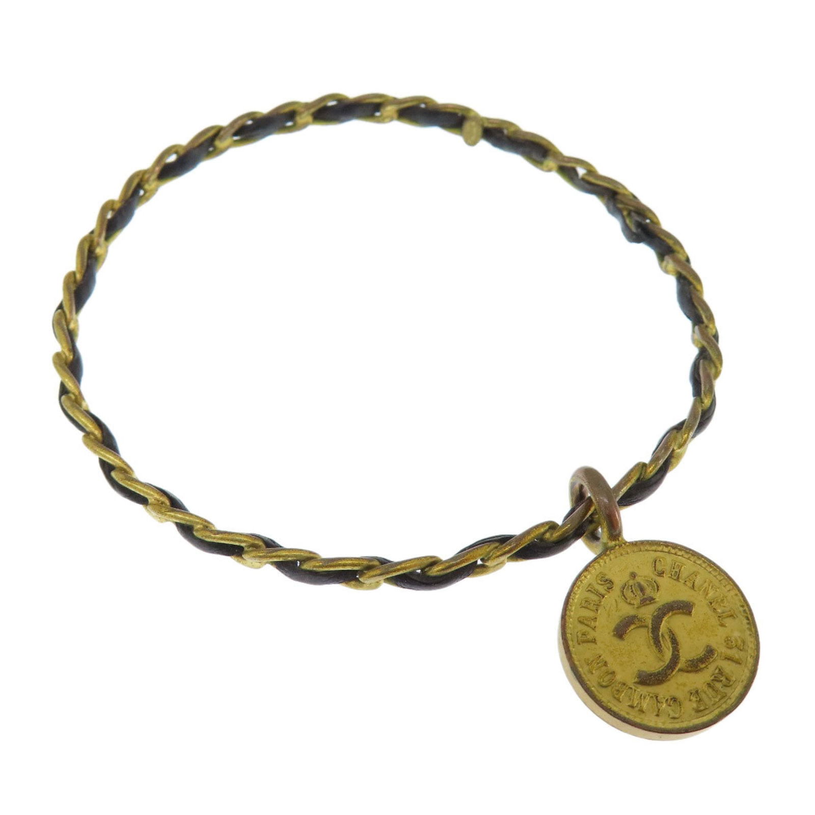 Chanel Leather Bangle - 2