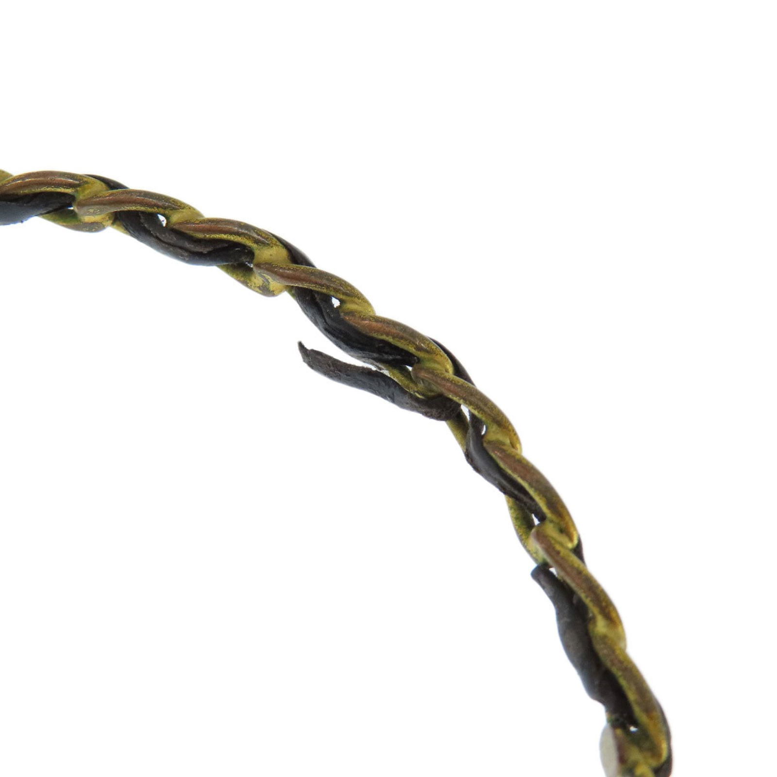 Chanel Leather Bangle - 6