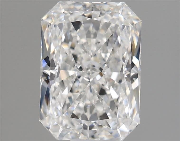 IGI Loose Lab Diamond 1.58ct F VVS2 Radiant: IGI Loose Lab Diamond 1.58ct F VVS2 Radiant IGI certified Loose Lab Diamond weighing 1.58ct, F color, VVS2 clarity, with EX polish and symmetry, measuring 8.0L x 5.76W x 3.89H. Item Specifics: