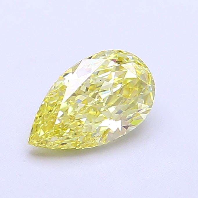 Loose Lab Diamond 1.02ct Fancy Intense Yellow VS1 - IGI Pear: Loose Lab Diamond 1.02ct Fancy Intense Yellow VS1 - IGI Pear This loose lab-grown diamond weighs 1.02ct, has a pear cut, fancy intense yellow color, VS1 clarity, and measures 8.52L x 5.14W x 3.27H, ce