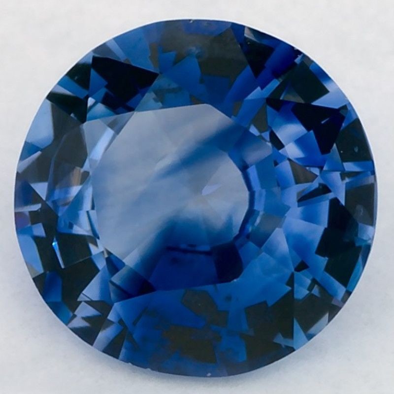 Loose Sapphire Gemstone 1.28ct Blue EC - Round (1 of 1)