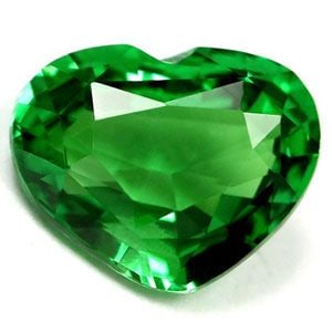 1.55ct Green EC Heart - Loose Garnet Gemstone: 1.55ct Green EC Heart - Loose Garnet Gemstone This 1.55ct faceted green garnet gemstone features an intense green color and EC clarity with no treatment, measuring 6.65 x 8.32 mm. Item Specifics:
