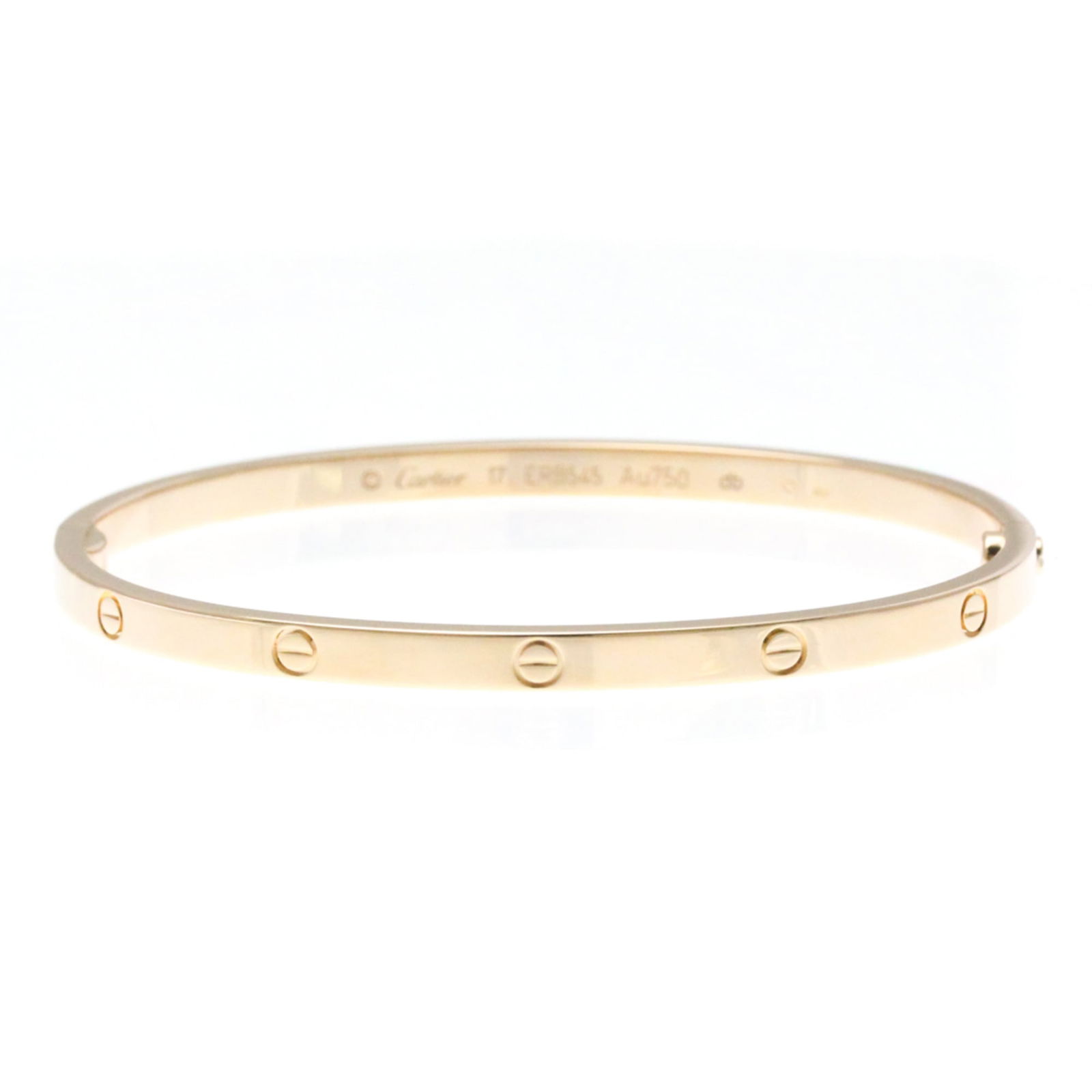 18K Pink Gold Cartier Bangle (1 of 13)