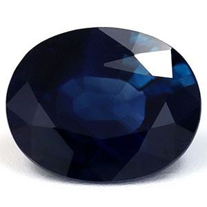 Loose Sapphire Gemstone 3.05ct Oval Blue SI (1 of 1)