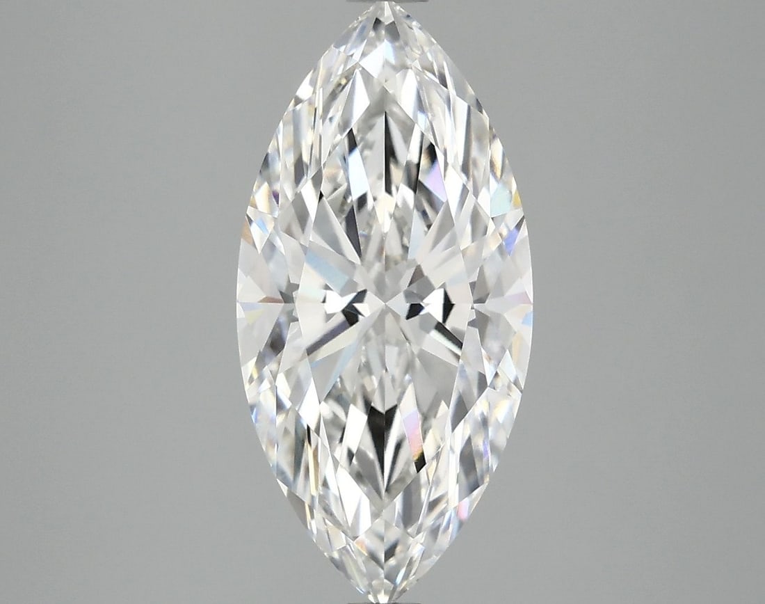 IGI Loose Lab Diamond 3.1ct E VVS1 Marquise: IGI Loose Lab Diamond 3.1ct E VVS1 Marquise IGI Loose Lab Diamond weighing 3.1ct, with E color and VVS1 clarity, featuring excellent polish and symmetry, measuring 15.42L x 7.46W x 4.75H. Item