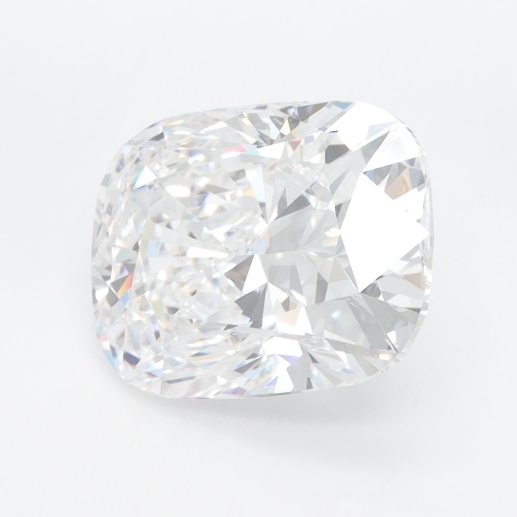 Loose Lab Diamond GIA Cushion Brilliant 3.55ct D VVS1: Loose Lab Diamond GIA Cushion Brilliant 3.55ct D VVS1 Loose lab-grown diamond weighing 3.55 ct, classified as D color and VVS1 clarity, exhibiting excellent polish and symmetry. Certified by GIA,