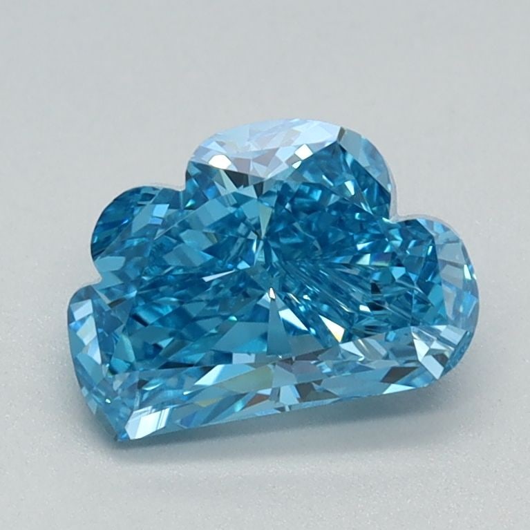 Loose Lab Diamond IGI Other 1.02ct Fancy Vivid Blue VVS2: Loose Lab Diamond IGI Other 1.02ct Fancy Vivid Blue VVS2 Loose lab-grown diamond weighing 1.02 ct, displaying a Fancy Vivid Blue color and VVS2 clarity, with excellent polish and symmetry. Certified