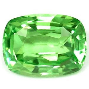 Loose Garnet Gemstone 1.32ct Green EC: Loose Garnet Gemstone 1.32ct Green EC Garnet gemstone weighing 1.32ct, faceted with a vivid green color and clarity labeled as EC, with no treatment. Certification is not provided. Item Specifics: