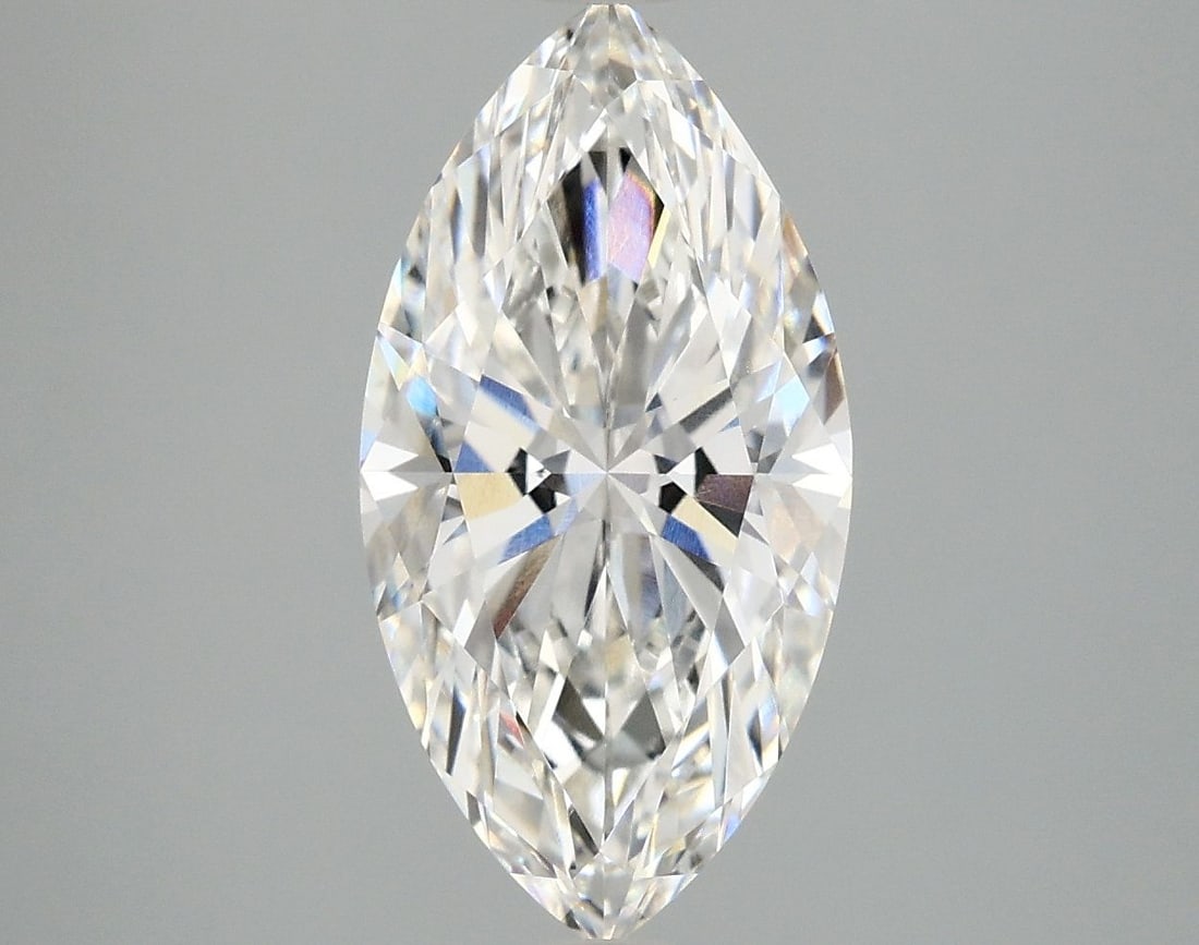 IGI Marquise 3.04ct F VVS1 Lab Diamond: IGI Marquise 3.04ct F VVS1 Lab Diamond IGI-certified 3.04ct marquise lab-grown diamond with color grade F and VVS1 clarity, measuring 14.61L x 7.51W x 4.75H. Item Specifics: Source: This Is A Real