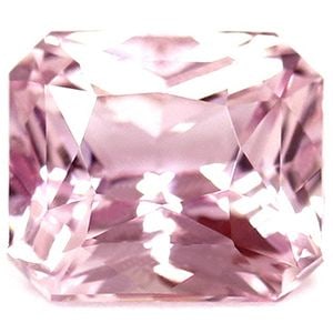 Loose Sapphire Gemstone Emerald 1.25ct Pink SI: Loose Sapphire Gemstone Emerald 1.25ct Pink SI Loose 1.25 carat pink sapphire gemstone, faceted with SI clarity and no treatment, featuring soft pink color. Item Specifics: Type: Sapphire Carat: 1.25
