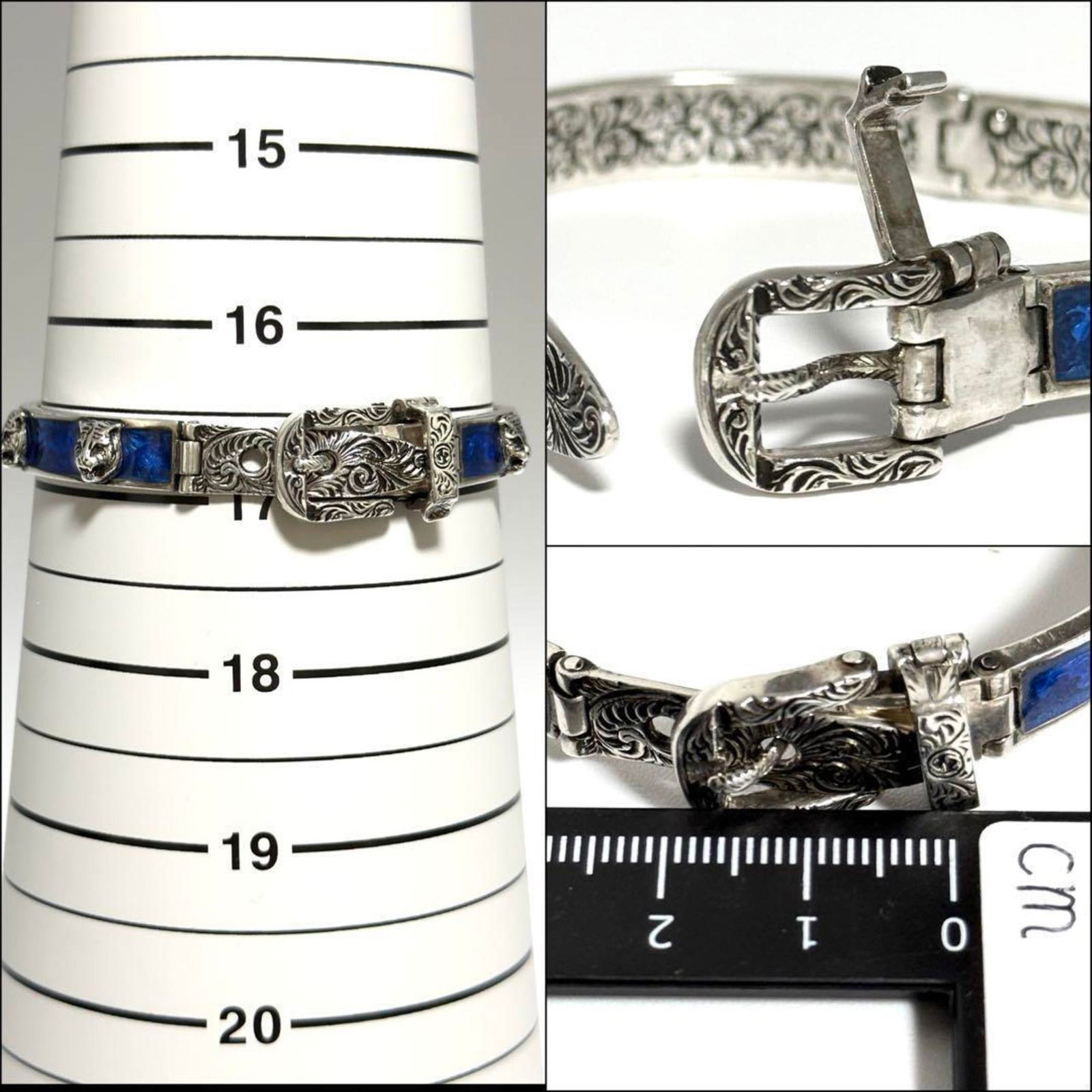 Gucci Silver 925 Bangle - 8