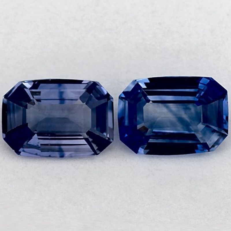 Loose Sapphire Gemstone Octagonal 1.64ct Blue EC: Loose Sapphire Gemstone Octagonal 1.64ct Blue EC Octagonal faceted blue sapphire gemstone weighing 1.64ct, clarity EC, heated treatment, measuring 7.04L x 4.9W. Item Specifics: Type: Sapphire Carat: