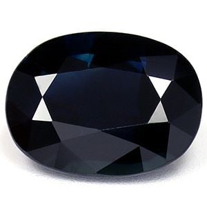 Loose Sapphire Gemstone Oval 3.78ct Blue SI: Loose Sapphire Gemstone Oval 3.78ct Blue SI Loose Sapphire Gemstone, oval shape, 3.78ct, blue in color with SI clarity, heated treatment, and navy blue shade; no certification. Item Specifics: Type:
