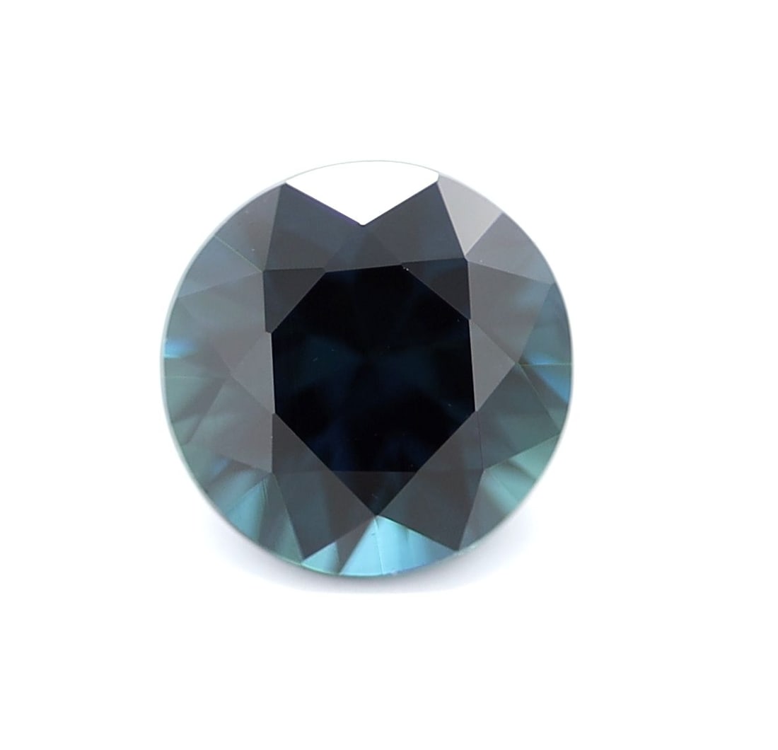 Loose Sapphire Gemstone Round 1.07ct Blue EC (1 of 1)