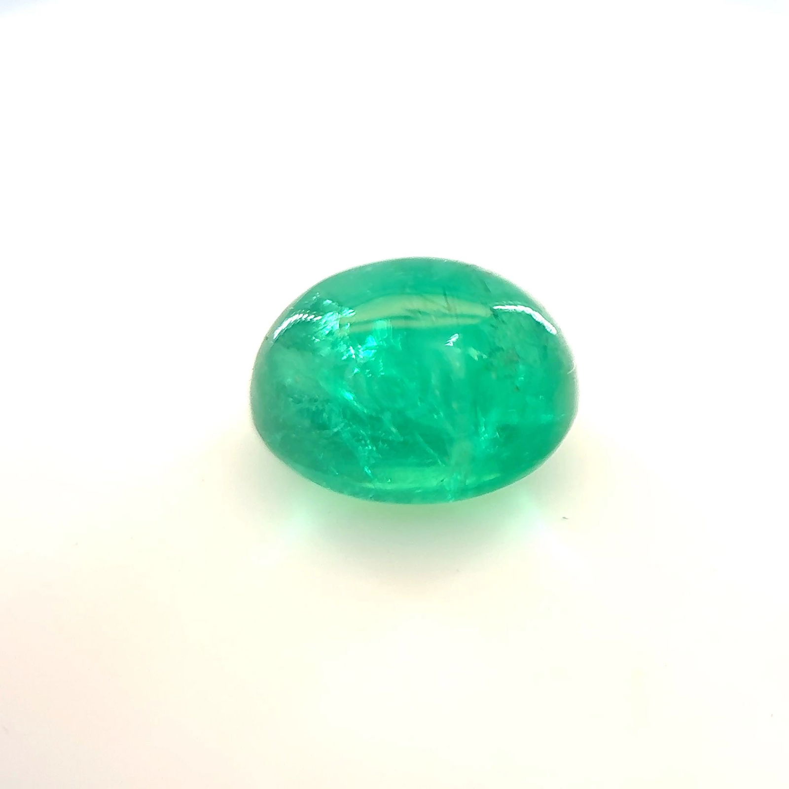 Loose Emerald Gemstone 1.8ct Green SI - Oval (1 of 1)