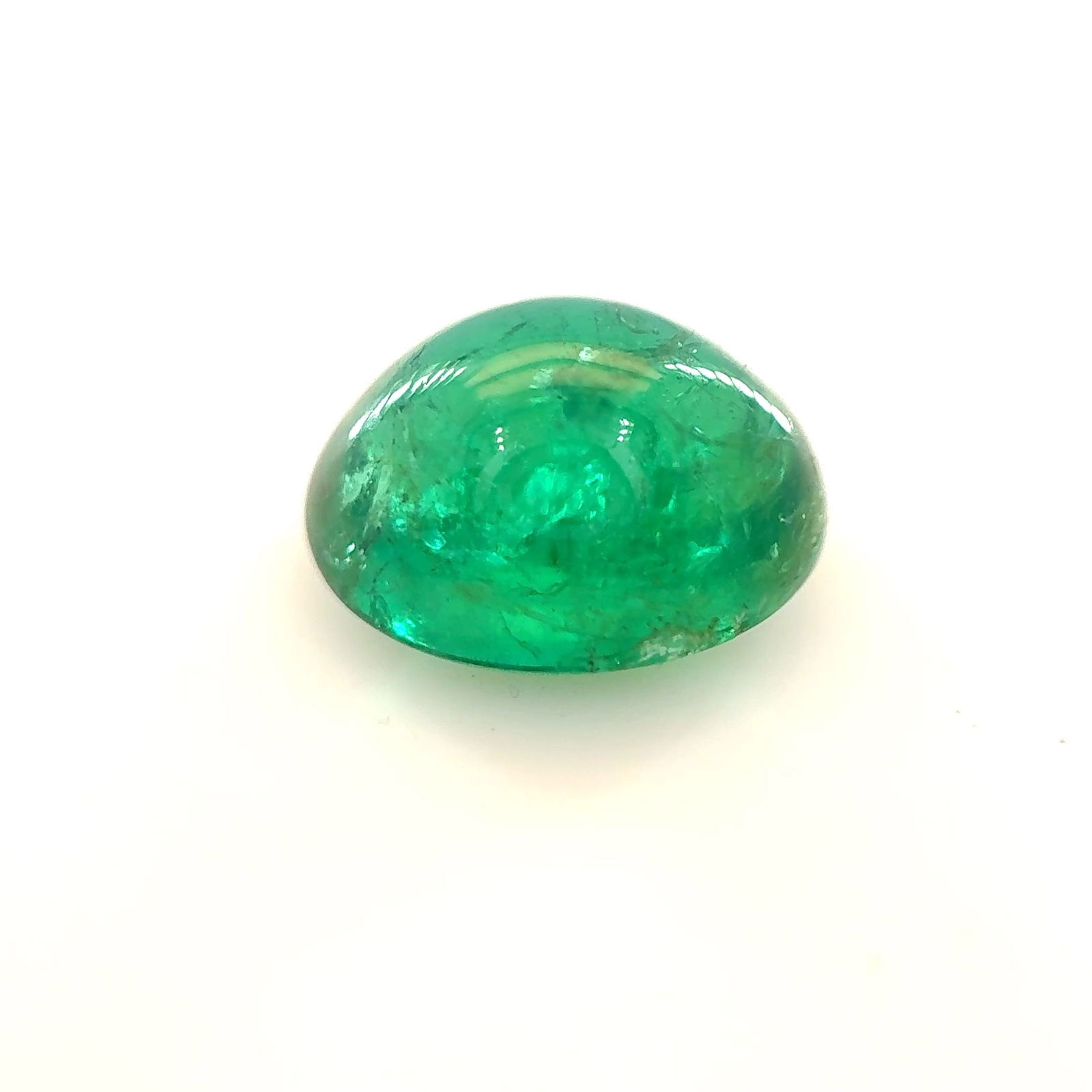 Loose Oval 2.07ct Green MI Emerald Gemstone (1 of 1)