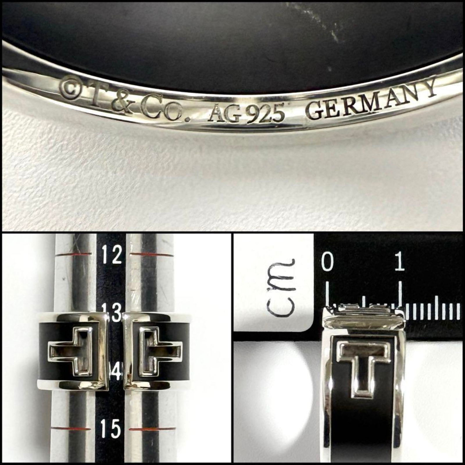 Silver 925 Tiffany Band Ring - 8