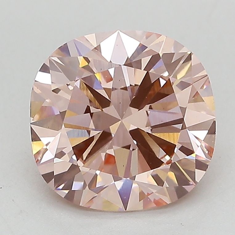 IGI Loose Cushion Brilliant 2.61ct Fancy Intense Pink VS1 Lab Diamond: IGI Loose Cushion Brilliant 2.61ct Fancy Intense Pink VS1 Lab Diamond Loose lab-grown diamond, IGI certified, weighing 2.61ct with a cushion brilliant cut, fancy intense pink color, VS1 clarity, and