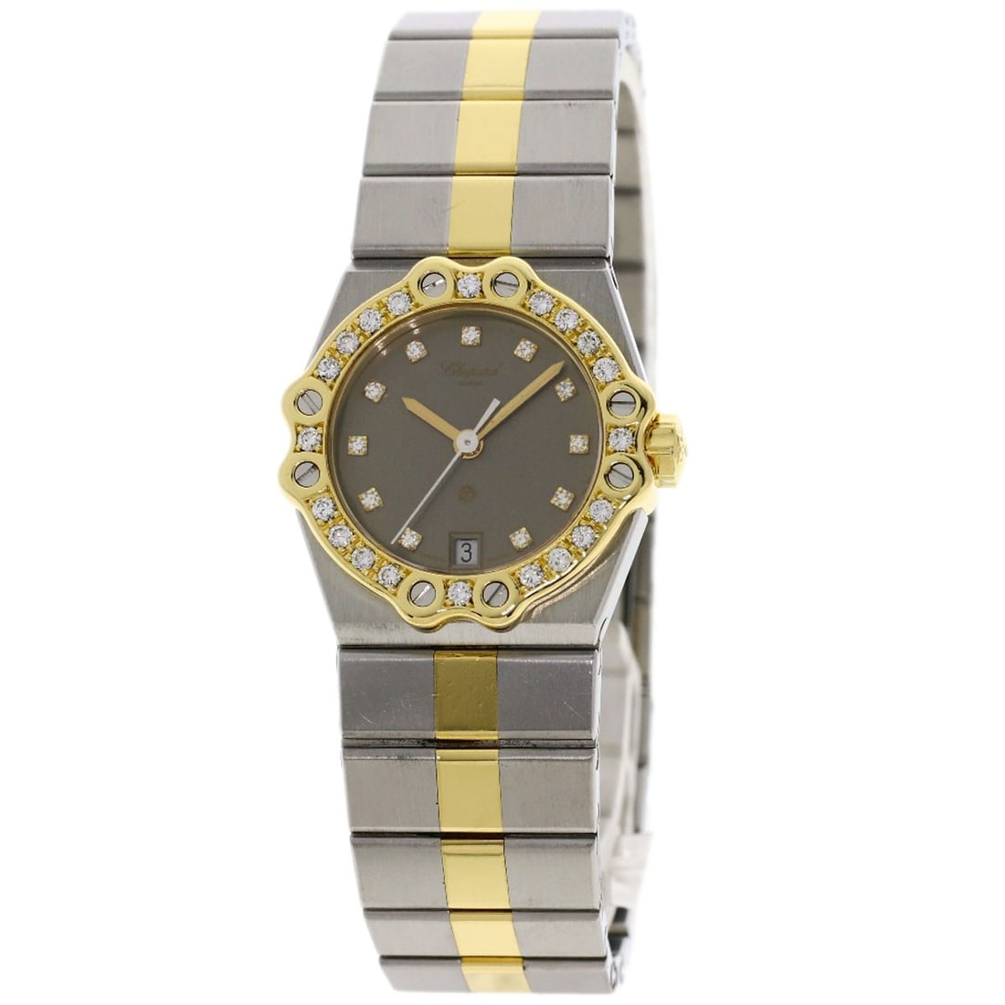 SSxK18YG Chopard Samoritz 11P Diamond Watches 25/ 8024-11 Stainless Steel/ (1 of 20)