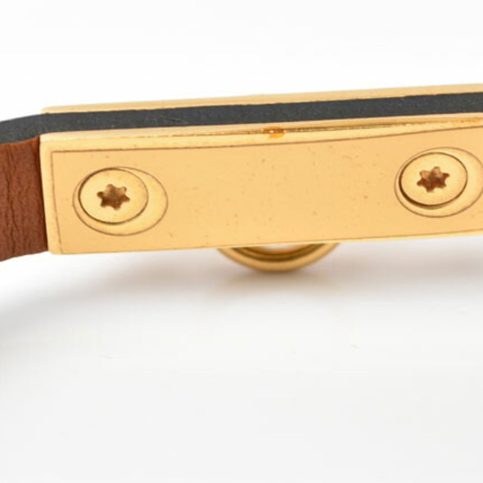 Leather Hermes Bangle - 3