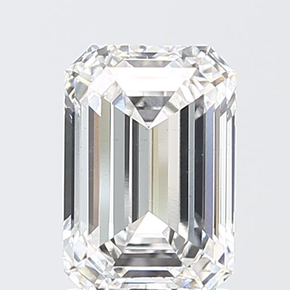 Loose Lab Diamond IGI Emerald 2.04ct E VS2: Loose Lab Diamond IGI Emerald 2.04ct E VS2 Loose Lab Diamond IGI Emerald, 2.04ct, Color E, Clarity VS2, with excellent polish and symmetry, measures 8.75L X 5.91W X 3.84H, certified by IGI. Item Speci