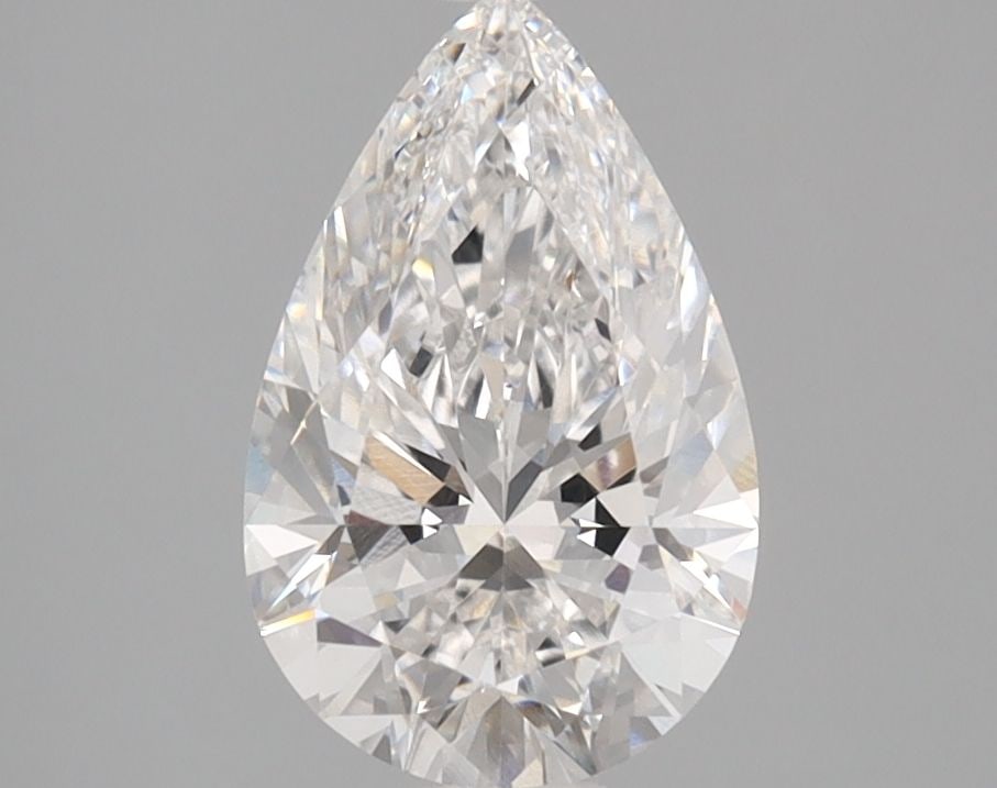 Loose Lab Diamond IGI Pear 1.56ct E VVS2: Loose Lab Diamond IGI Pear 1.56ct E VVS2 Loose Lab Diamond IGI Pear, 1.56ct, E color, VVS2 clarity, featuring excellent polish and symmetry. Certified by IGI, measures 10.23L x 6.5W x 4.09H. Item Spec