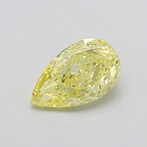 IGI Pear 1.06ct Fancy Intense Yellow VVS2 Loose Lab Diamond: IGI Pear 1.06ct Fancy Intense Yellow VVS2 Loose Lab Diamond IGI Pear 1.06ct Fancy Intense Yellow VVS2 Loose Lab Diamond, certified by IGI, features a Fancy Intense Yellow color and VVS2 clarity, measu