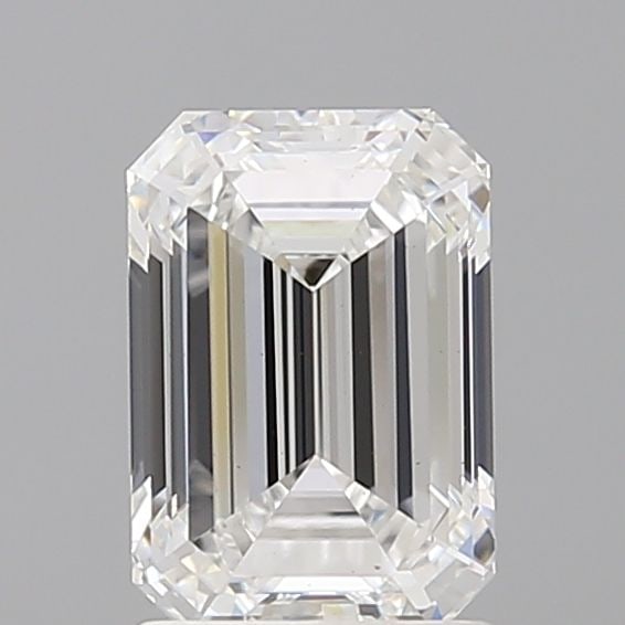 Loose Lab Diamond IGI Emerald 1.6ct E VS1: Loose Lab Diamond IGI Emerald 1.6ct E VS1 This Loose Lab Diamond from IGI weighs 1.6ct, has an emerald cut, and color grade E with clarity of VS1. It demonstrates excellent polish and symmetry, with m