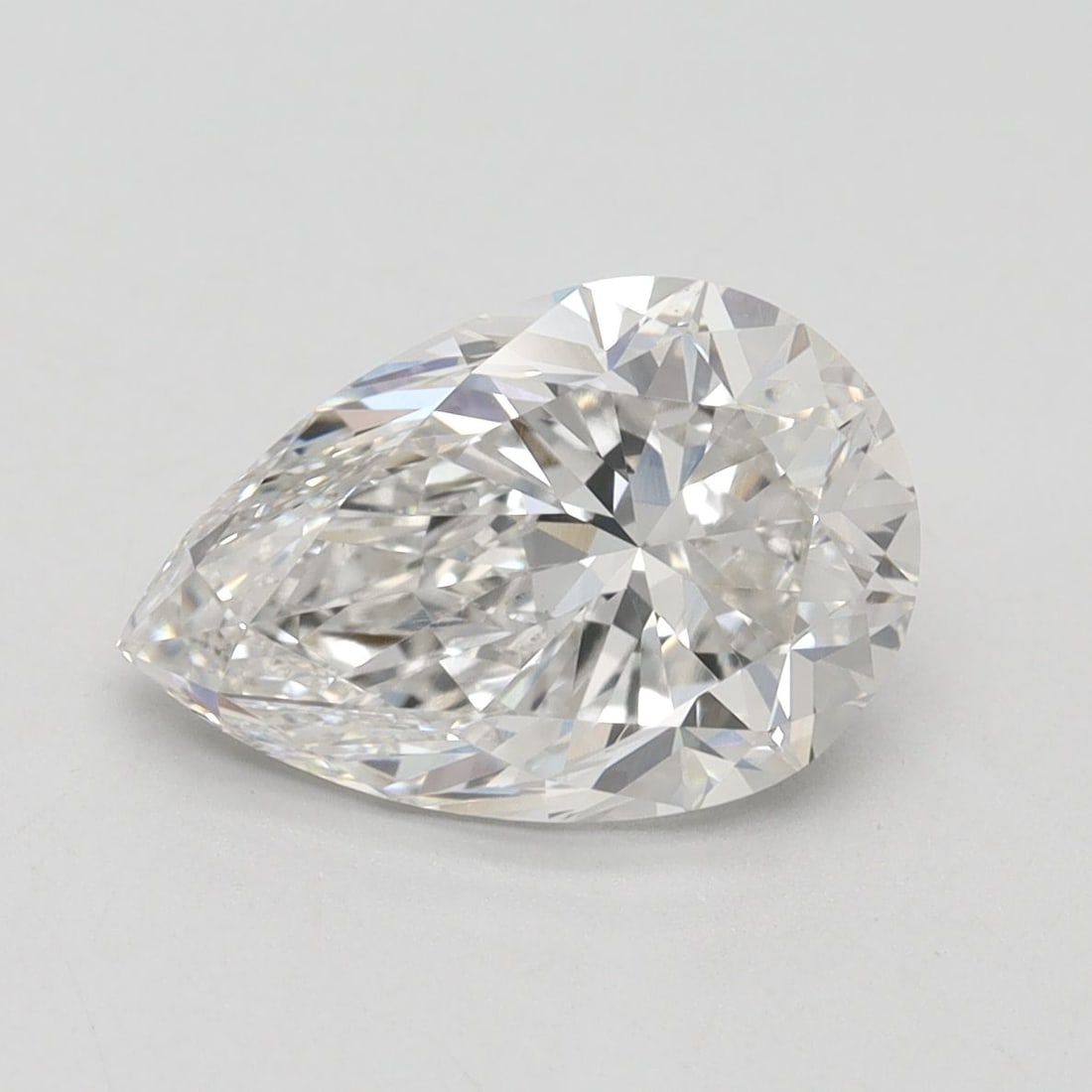 Loose Lab Diamond IGI Pear 3.02ct G VS1: Loose Lab Diamond IGI Pear 3.02ct G VS1 Loose Lab Diamond IGI Pear, 3.02ct, Color: G, Clarity: VS1, with EX Polish and EX Symmetry. Certified by IGI, measures 11.9L x 7.86W x 5.16H. Item Specifics: So