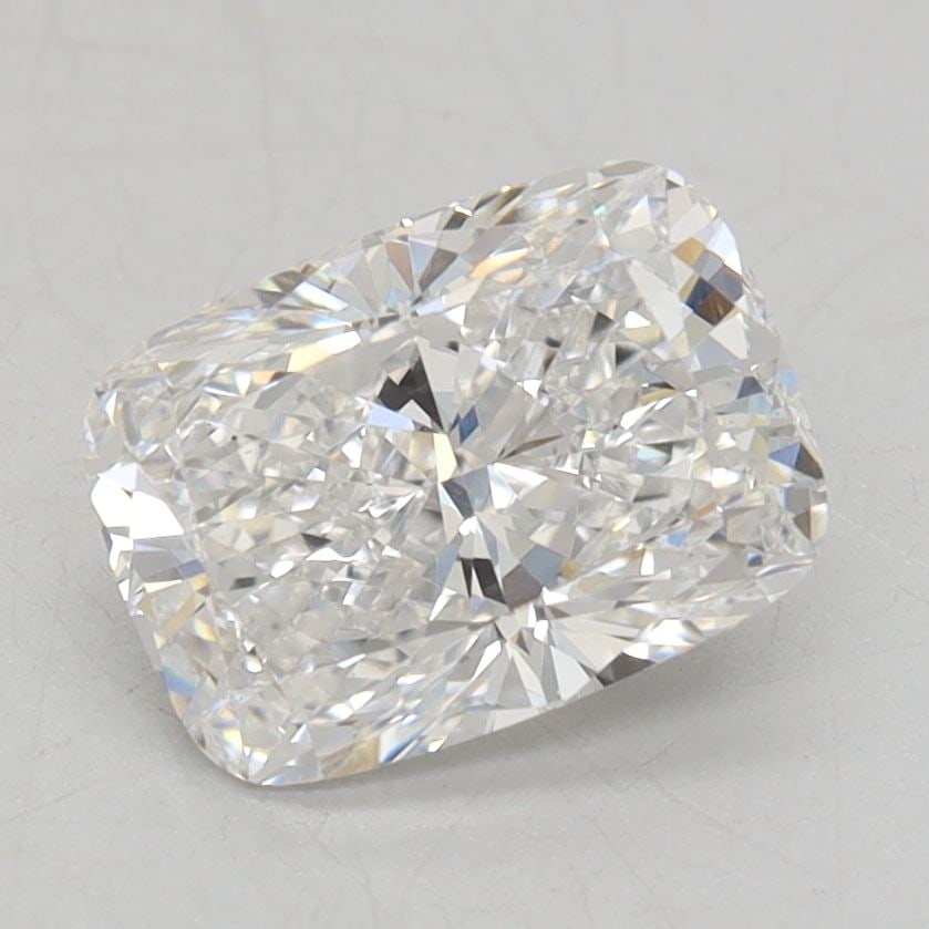 Cushion Modified IGI 1.17ct D VS2 - Loose Lab Diamond: Cushion Modified IGI 1.17ct D VS2 - Loose Lab Diamond Cushion Modified IGI, 1.17ct in D color, VS2 clarity, with excellent polish and symmetry, measures 7.47L x 5.4W x 3.66H, certified by IGI. Item Sp