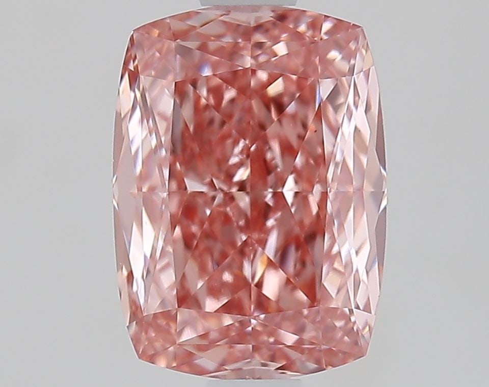 Loose Lab Diamond IGI Cushion Modified 1.61ct Fancy Vivid Pink VS1: Loose Lab Diamond IGI Cushion Modified 1.61ct Fancy Vivid Pink VS1 Loose Lab Diamond IGI Cushion Modified, 1.61ct, Fancy Vivid Pink, VS1 clarity with excellent polish and symmetry. Certified by IGI, i
