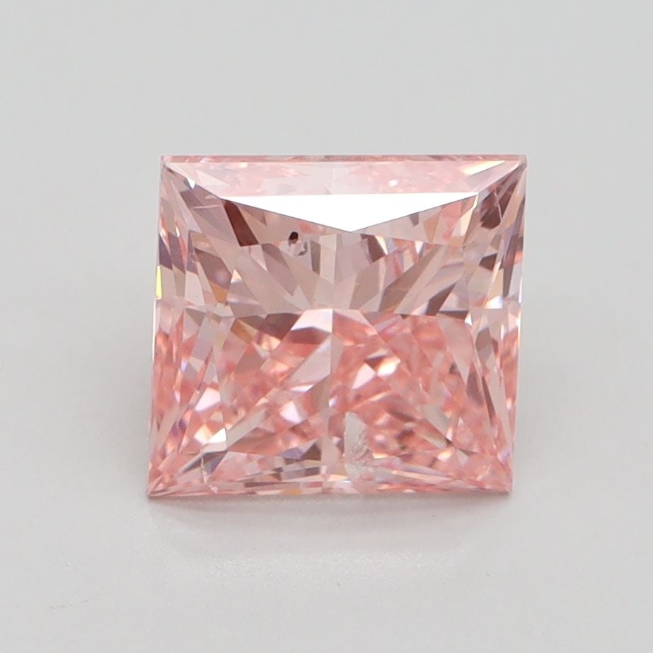 IGI 2.06ct Princess Fancy Intense Pink SI2 - Loose Lab Diamond: IGI 2.06ct Princess Fancy Intense Pink SI2 - Loose Lab Diamond IGI 2.06ct Princess Fancy Intense Pink SI2 loose lab diamond, featuring excellent polish and symmetry, certified by IGI with measurements