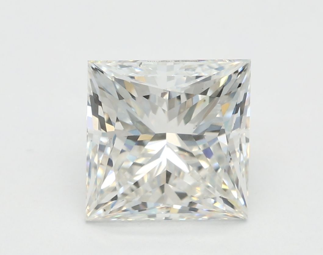 Loose Lab Diamond 2.13ct F VS2 - IGI Princess: Loose Lab Diamond 2.13ct F VS2 - IGI Princess Loose Lab Diamond weighing 2.13ct, F color, VS2 clarity, featuring excellent polish and symmetry, certified by IGI. Measurements are 7.01L x 6.87W x 5.02H