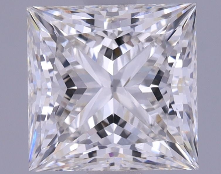 Loose Lab Diamond IGI Princess 1.86ct F VS1: Loose Lab Diamond IGI Princess 1.86ct F VS1 Loose Lab Diamond IGI Princess weighing 1.86ct with color F and clarity VS1, boasting excellent polish and symmetry. Certified by IGI with measurements of 6