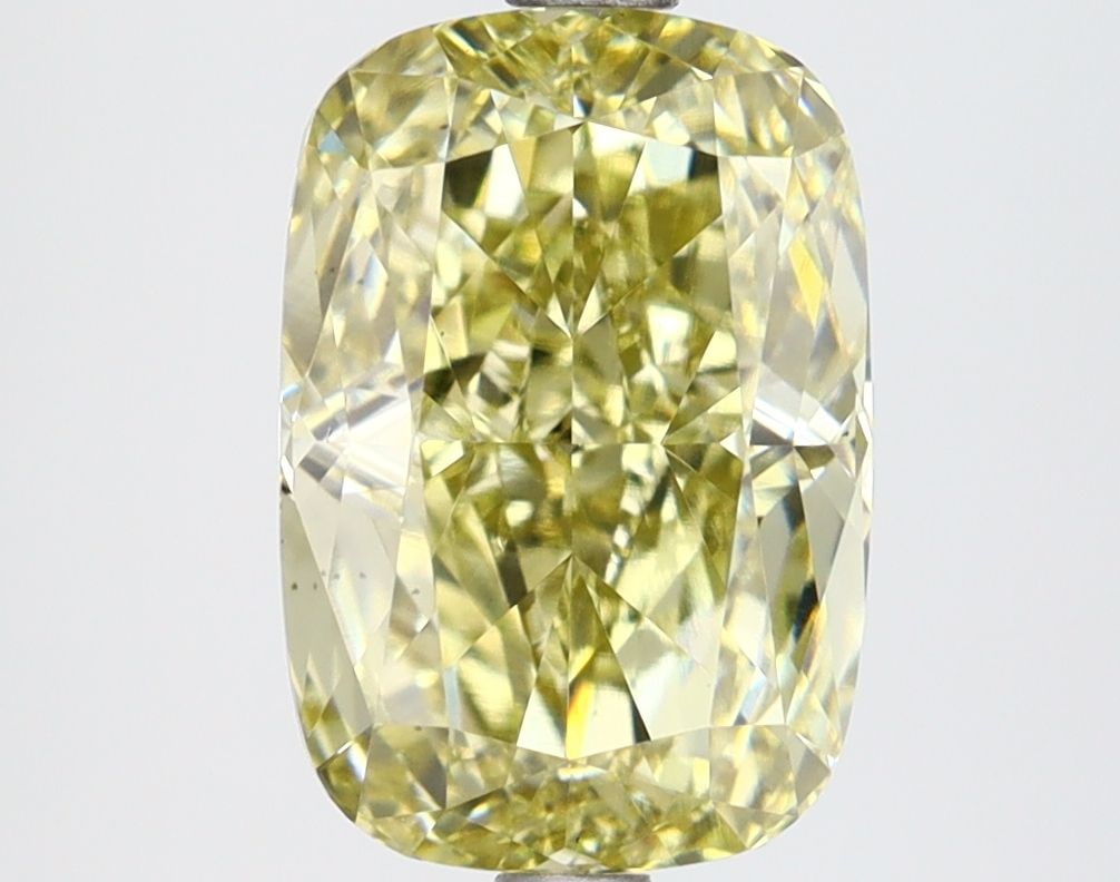 Loose Lab Diamond IGI Cushion Modified 3.5ct Fancy Intense Yellow VS1: Loose Lab Diamond IGI Cushion Modified 3.5ct Fancy Intense Yellow VS1 Loose Lab Diamond IGI Cushion Modified, 3.5ct, Fancy Intense Yellow, Clarity VS1, Excellent Polish, Very Good Symmetry, measures 1