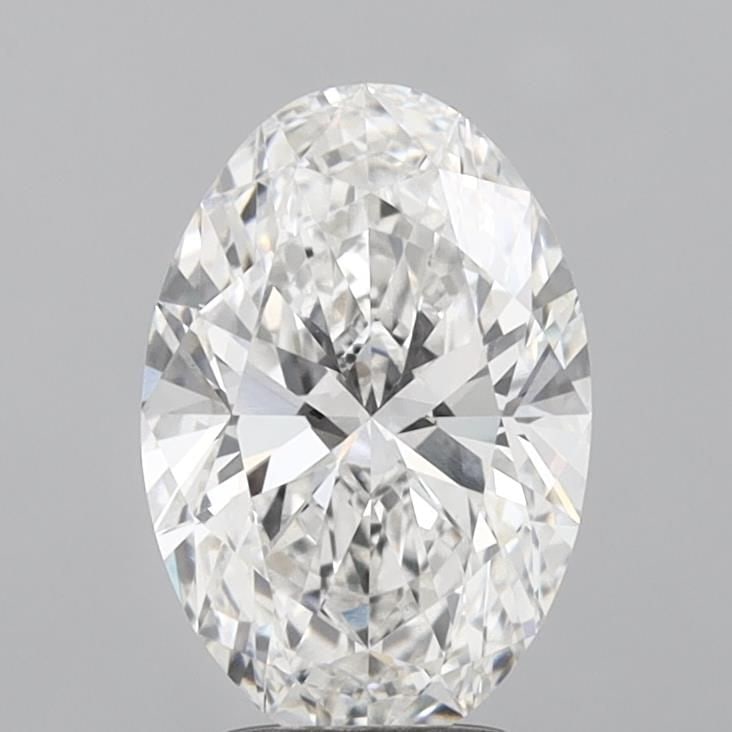 Loose Lab Diamond IGI Oval 3.04ct F VVS2: Loose Lab Diamond IGI Oval 3.04ct F VVS2 Loose lab-grown diamond certified by IGI, 3.04ct oval cut, F color, VVS2 clarity, with excellent polish and symmetry, dimensions 11.94L x 8.06W x 4.96H. Item S