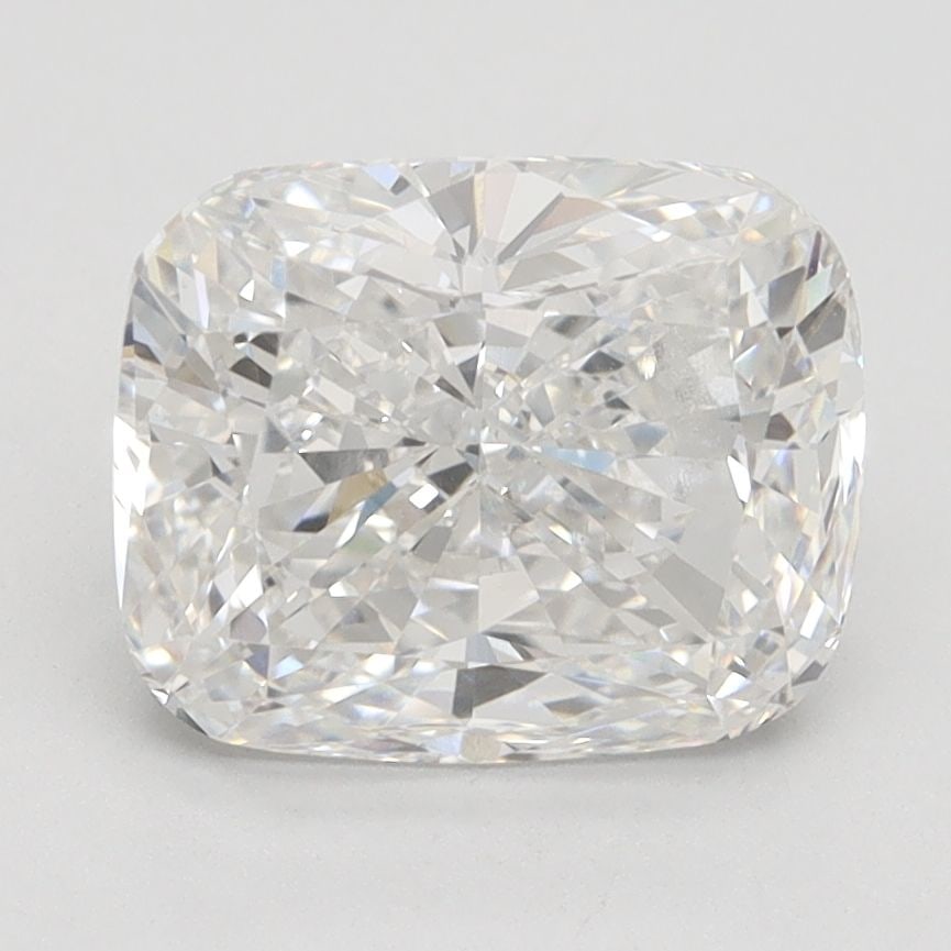 Loose Lab Diamond IGI Cushion Brilliant 3.01ct F VS2: Loose Lab Diamond IGI Cushion Brilliant 3.01ct F VS2 Loose Lab Diamond IGI certified, 3.01ct cushion brilliant cut, F color, VS2 clarity with EX polish and symmetry, measuring 9.25L x 7.71W x 5.04H. I