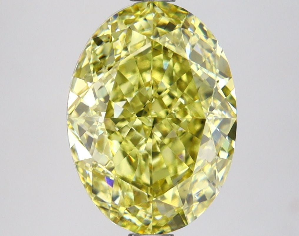 Loose Lab Diamond IGI Oval 3.53ct Fancy Intense Yellow VS1: Loose Lab Diamond IGI Oval 3.53ct Fancy Intense Yellow VS1 Loose Lab Diamond IGI Oval 3.53ct Fancy Intense Yellow VS1, certification: IGI, measurements: 10.95L X 7.94W X 5.13H, polish: EX, symmetry: E