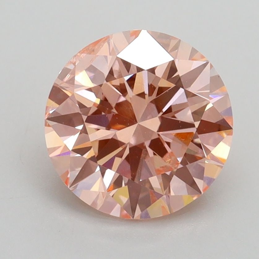 Loose Lab Diamond IGI Round 2.02ct Fancy Intense Pink SI2: Loose Lab Diamond IGI Round 2.02ct Fancy Intense Pink SI2 Loose Lab Diamond IGI Round 2.02ct Fancy Intense Pink SI2 that exhibits excellent polish and symmetry, measuring 8.1L X 8.16W X 4.95H. Item Sp