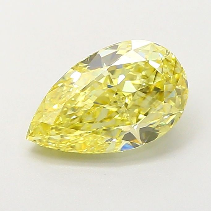 Loose Lab Diamond IGI Pear 1.51ct Fancy Intense Yellow SI1: Loose Lab Diamond IGI Pear 1.51ct Fancy Intense Yellow SI1 Loose lab-grown diamond, IGI certified, 1.51 carats, pear cut, fancy intense yellow color, SI1 clarity, with excellent polish and very good s