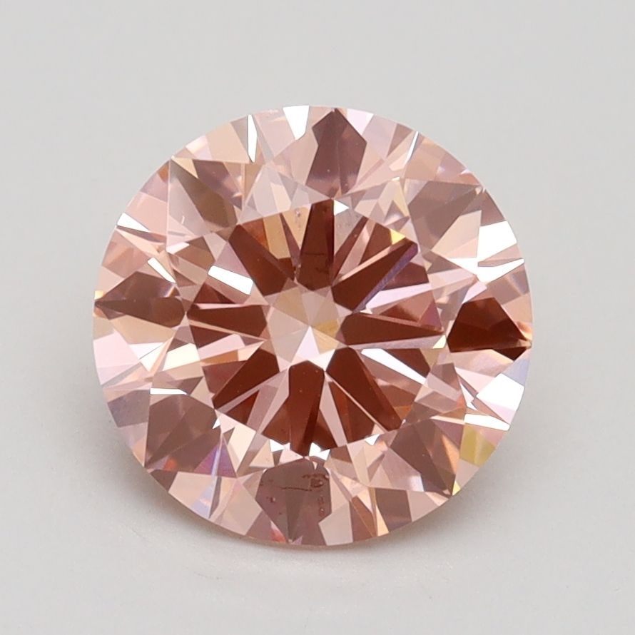 Loose Lab Diamond IGI Round 2.03ct Fancy Intense Pink VS1 - Ideal: Loose Lab Diamond IGI Round 2.03ct Fancy Intense Pink VS1 - Ideal 2.03ct Loose Lab Diamond with a round cut, certified by IGI, featuring Fancy Intense Pink color and VS1 clarity, with excellent polish
