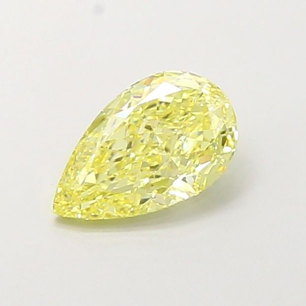 Pear IGI 1.01ct Fancy Intense Yellow VS2 - Loose Lab Diamond: Pear IGI 1.01ct Fancy Intense Yellow VS2 - Loose Lab Diamond Loose Lab Diamond IGI Pear, 1.01ct, Color Fancy Intense Yellow, Clarity VS2, with Very Good Polish and Excellent Symmetry, measures 8.63L x