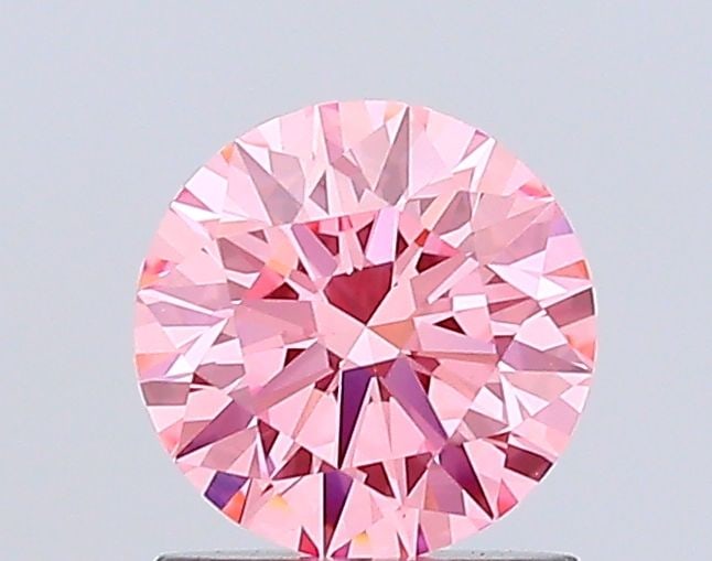 Ideal Loose Lab Diamond IGI Round 1.04ct Fancy Vivid Pink VS1 (1 of 1)
