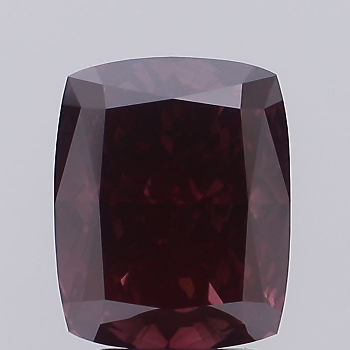 Loose Lab Diamond 4.1ct Fancy Deep Pink VS1 - IGI Cushion Modified: Loose Lab Diamond 4.1ct Fancy Deep Pink VS1 - IGI Cushion Modified Loose Lab Diamond, 4.1ct Fancy Deep Pink, VS1 clarity, with measurements of 10.12L X 8.15W X 5.31H, certified by IGI. Item Specifics: