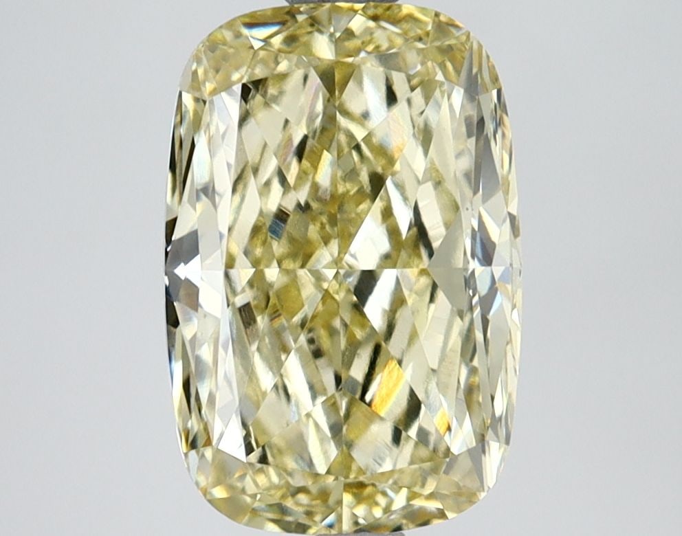 Loose Lab Diamond IGI Cushion Modified 3.09ct Fancy Intense Yellow VS1: Loose Lab Diamond IGI Cushion Modified 3.09ct Fancy Intense Yellow VS1 Loose Lab Diamond, 3.09ct, IGI certified, Cushion Modified shape, Color Fancy Intense Yellow, Clarity VS1, Polish EX, Symmetry EX