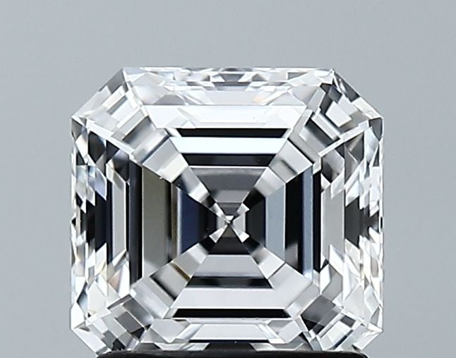 Loose Lab Diamond 1.58ct D VVS2 - GIA Asscher: Loose Lab Diamond 1.58ct D VVS2 - GIA Asscher This 1.58ct Loose Lab Diamond is graded D for color and VVS2 for clarity, certified by GIA, featuring very good polish, excellent symmetry, and measuring