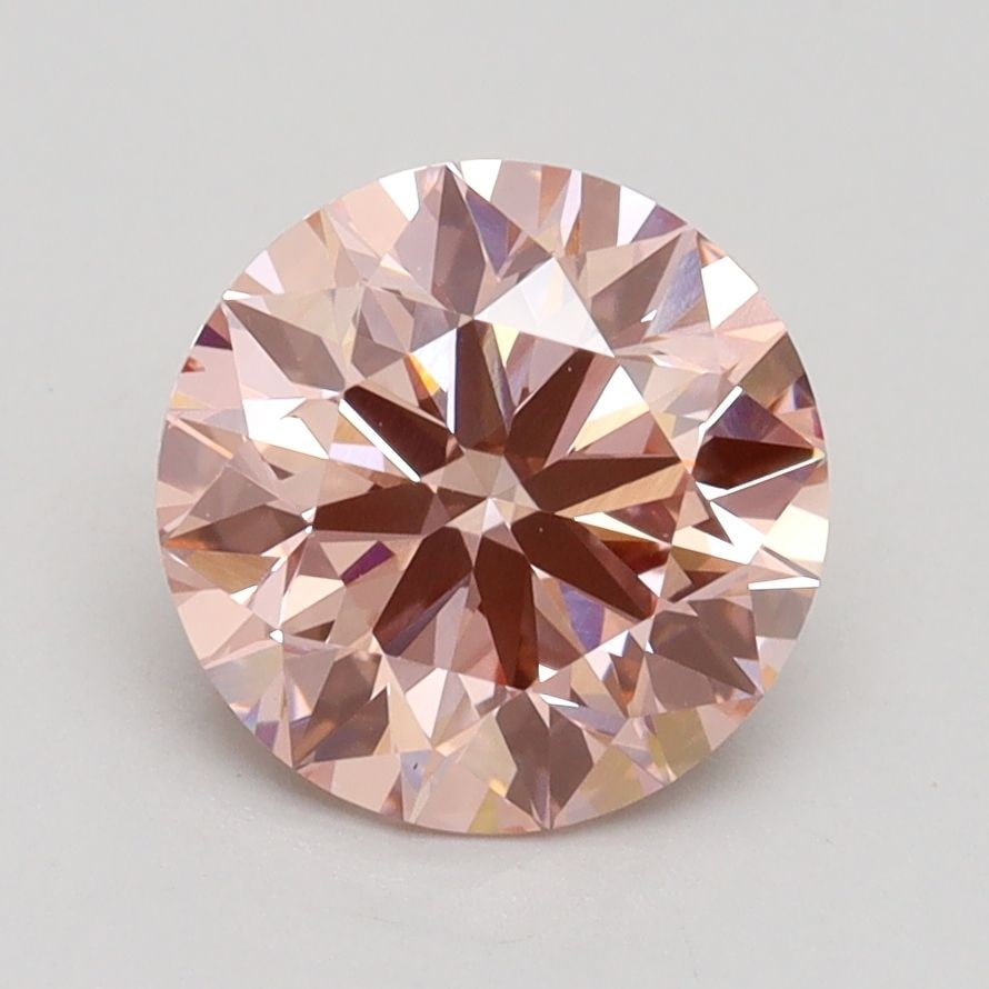 IGI 2.02ct Round Fancy Intense Pink VS1 - Ideal Loose Lab Diamond: IGI 2.02ct Round Fancy Intense Pink VS1 - Ideal Loose Lab Diamond Loose lab-grown diamond weighing 2.02ct with a Fancy Intense Pink color and VS1 clarity, featuring EX polish and symmetry, certified b