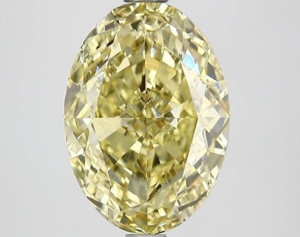 Loose Lab Diamond IGI Oval 3.46ct Fancy Intense Yellow VS1: Loose Lab Diamond IGI Oval 3.46ct Fancy Intense Yellow VS1 Loose lab-grown diamond, IGI certified, 3.46ct oval cut, fancy intense yellow color, VS1 clarity, featuring exceptional polish and symmetry.